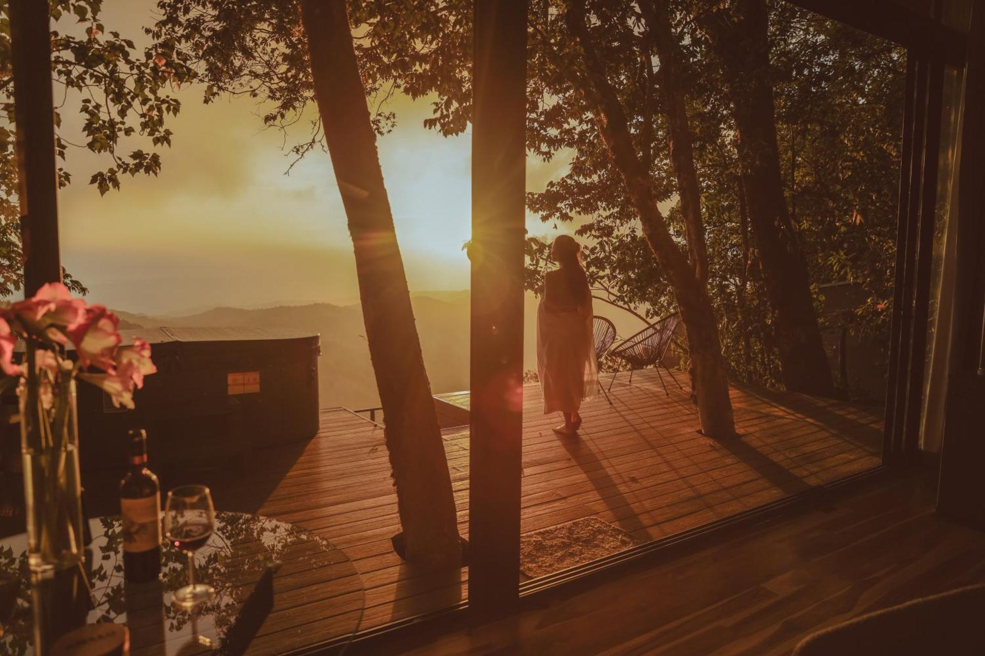 الجبل الأخضر Amalu Luxury View Cabins المظهر الخارجي الصورة