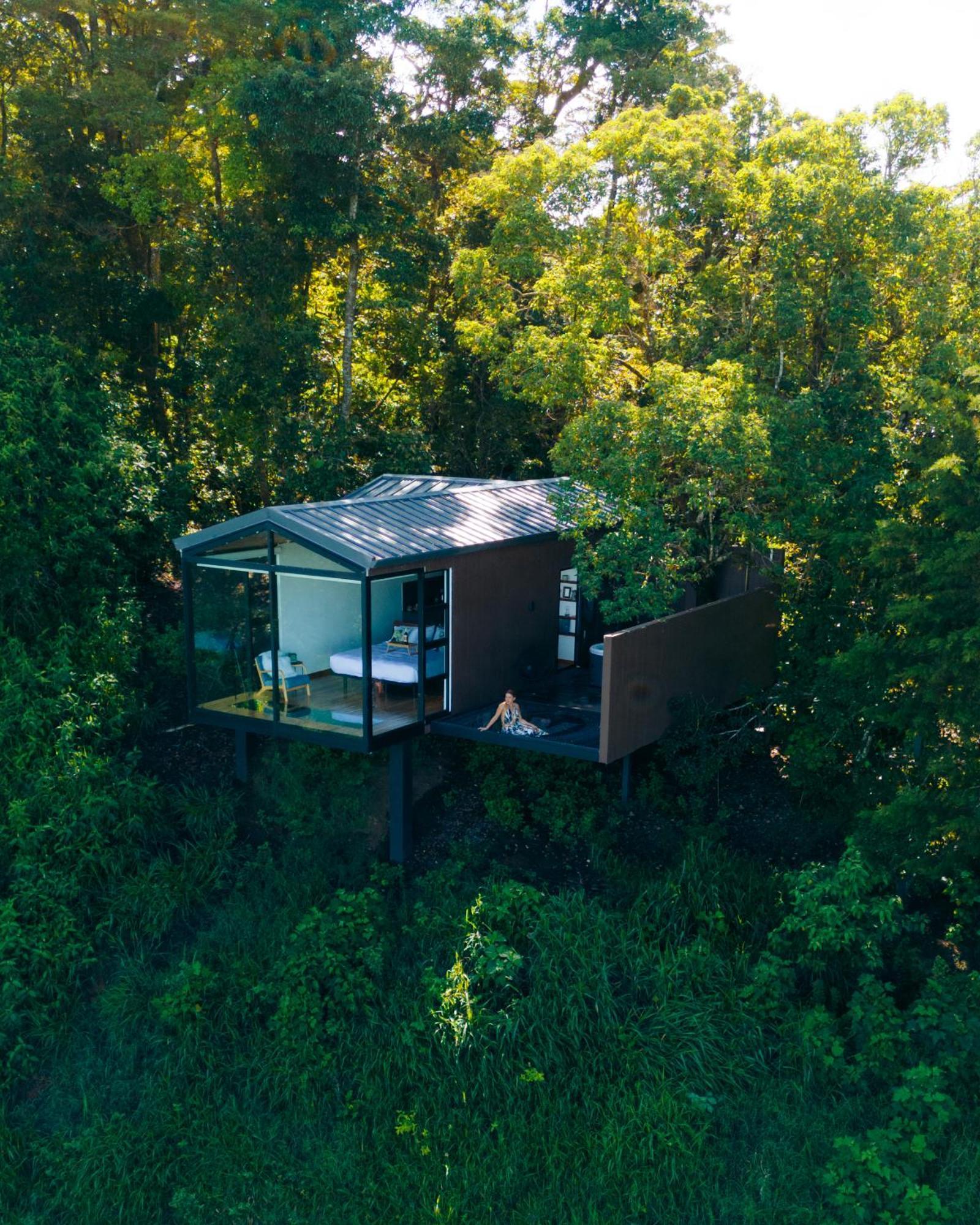 الجبل الأخضر Amalu Luxury View Cabins المظهر الخارجي الصورة