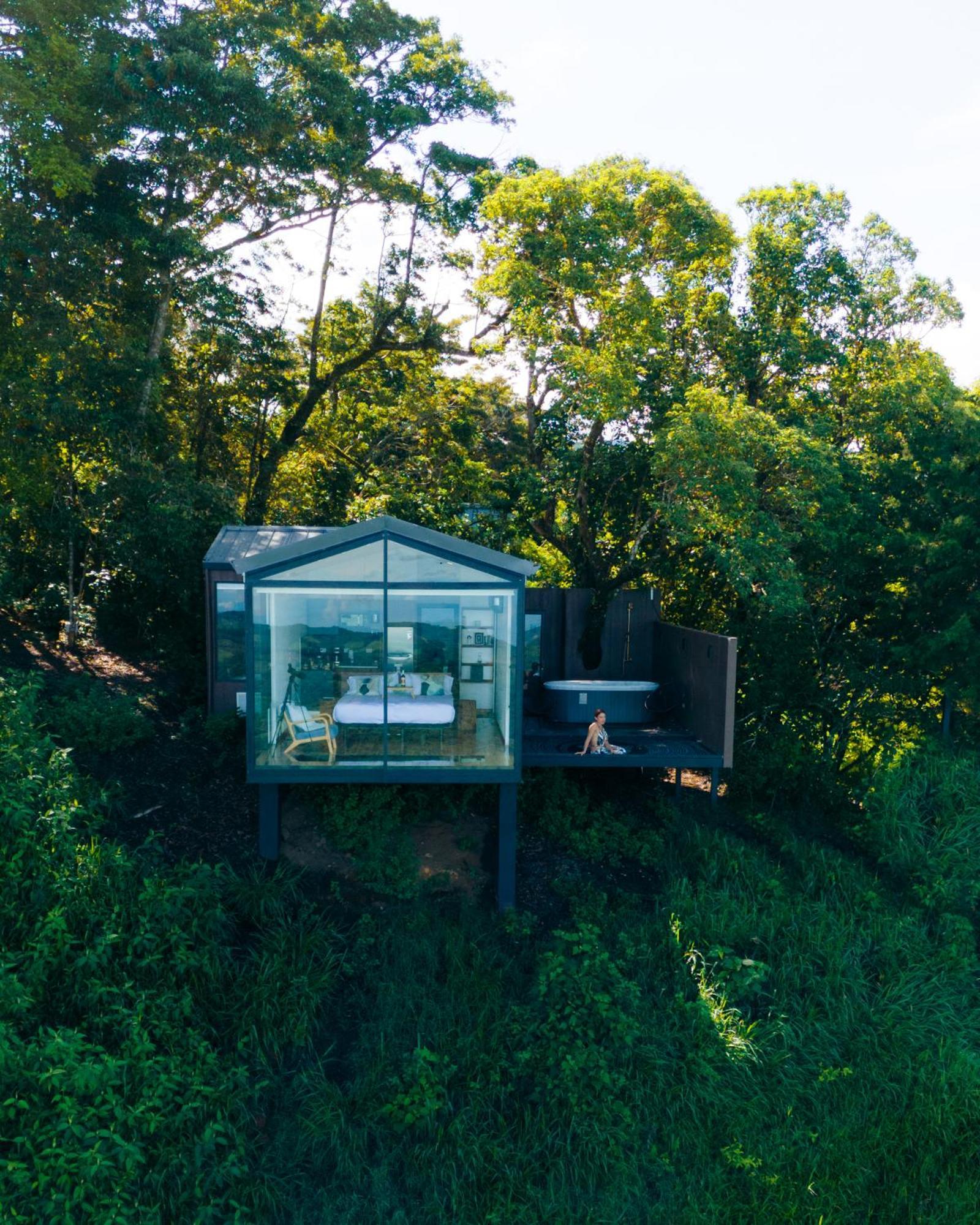 الجبل الأخضر Amalu Luxury View Cabins المظهر الخارجي الصورة